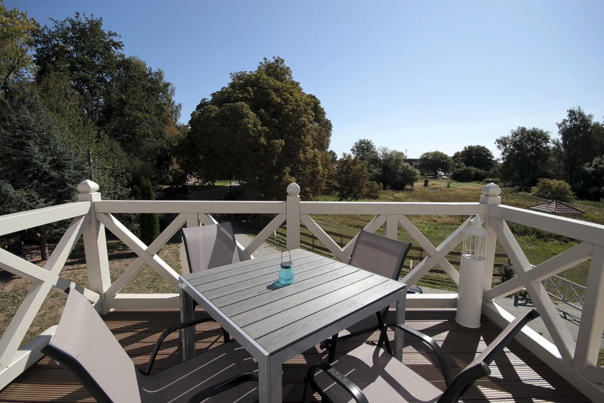 Ferienwohnung Seestern Balkon Ferienwohnung Seestern Balkon