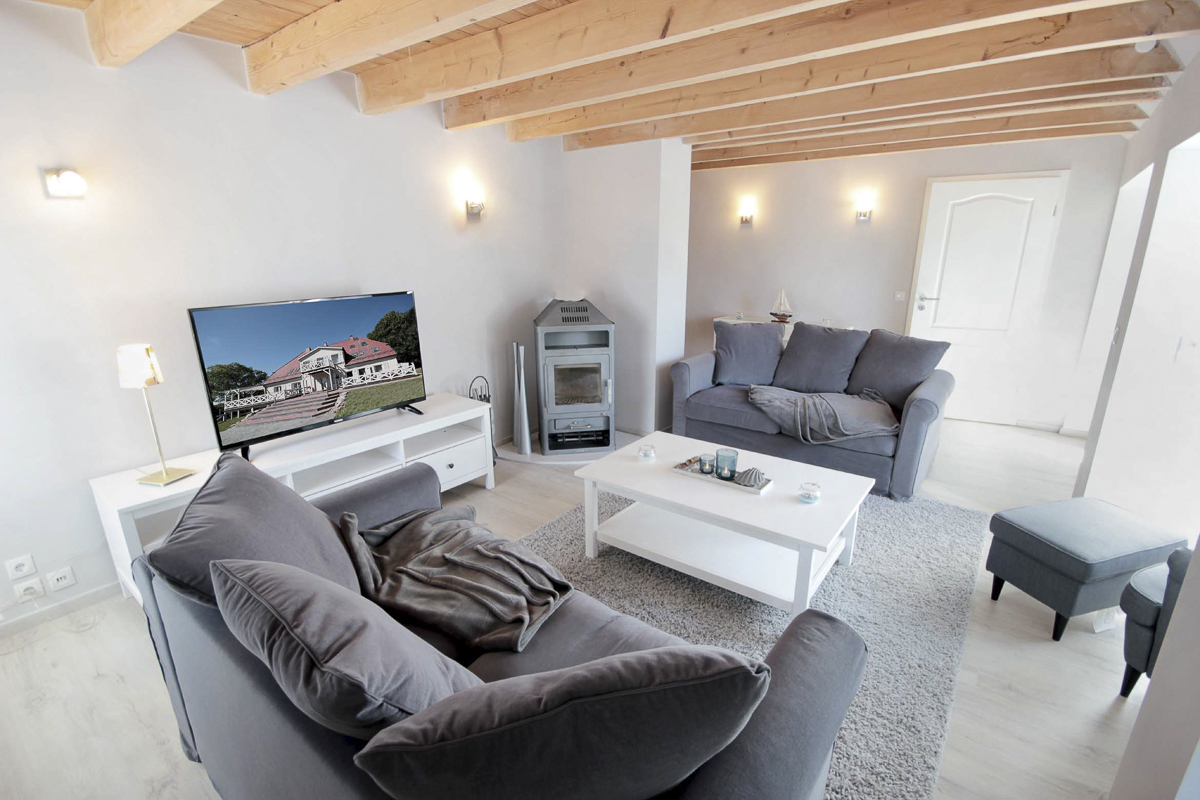 Ferienwohnung Seestern Wohnzimmer Ferienwohnung Seestern Wohnzimmer